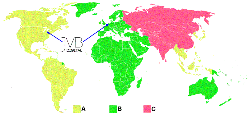 Blu-ray Zones